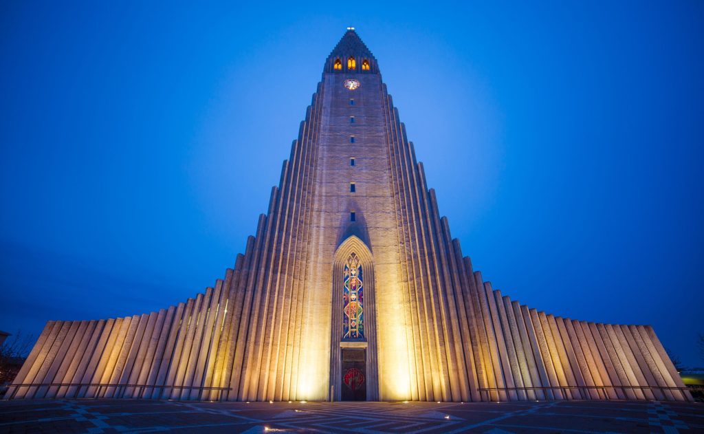 Hallgrímskirkja Church Reyjavik Iceland