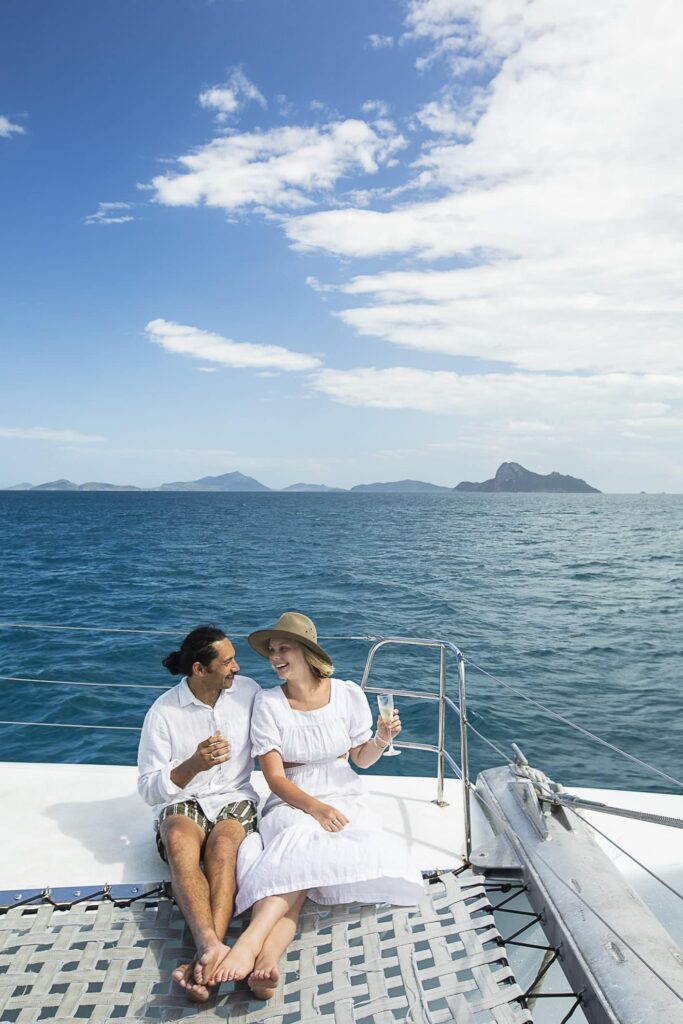 Sailing with Champagne - Honeymoon Heaven: The Whitsundays