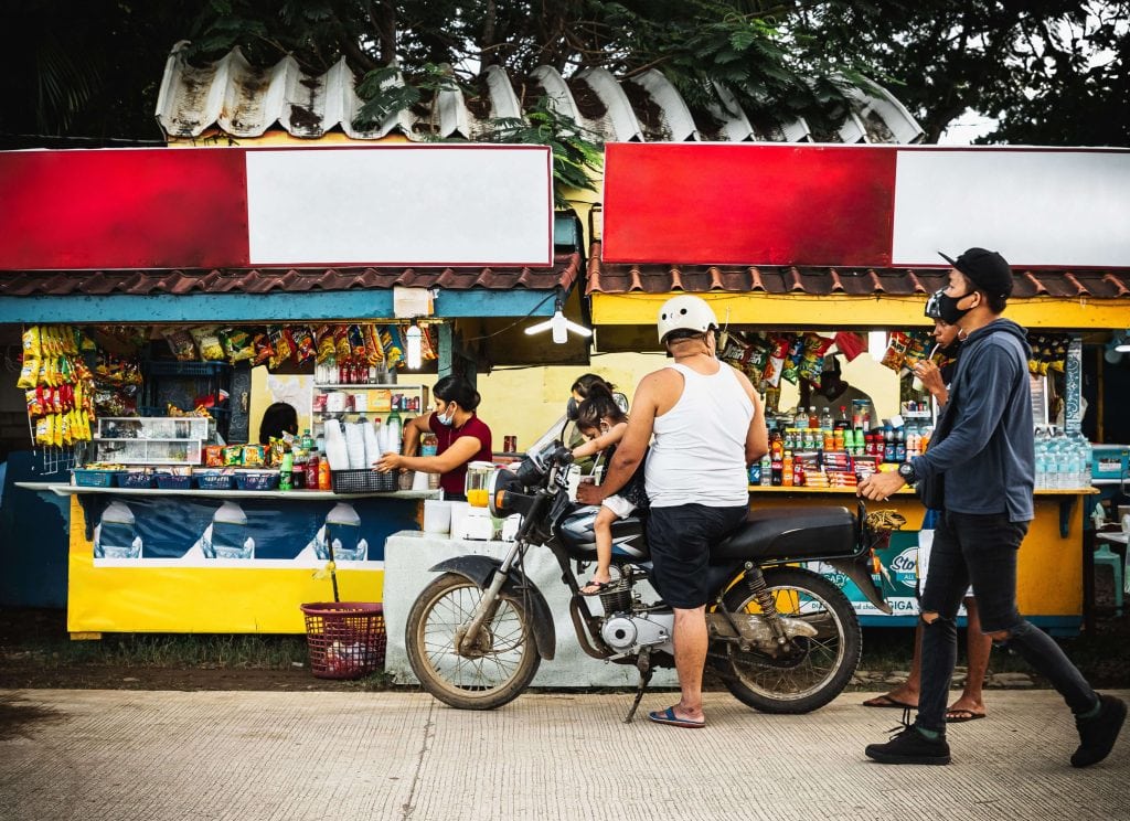 Street vendor Manila
