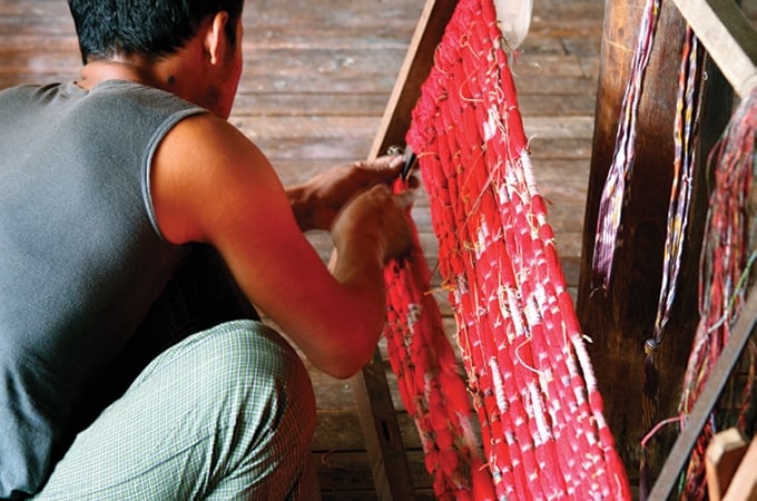Myanmar - local craftsman at work