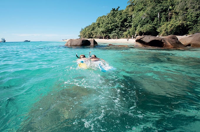  Fitzroy Island is the perfect place for snorkelling
