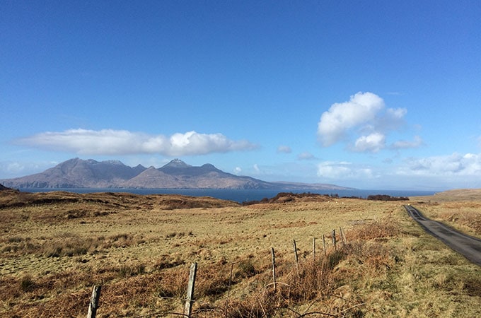 Island of Rum from Eigg
