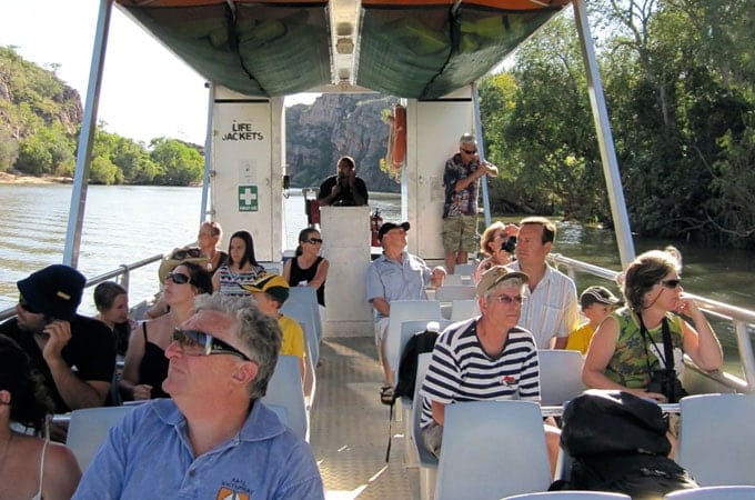 Boat tours over the rivers of Nitmiluk National Park