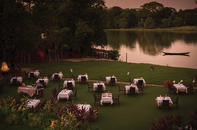 Myanmar -  The romantic La Planteur restaurant