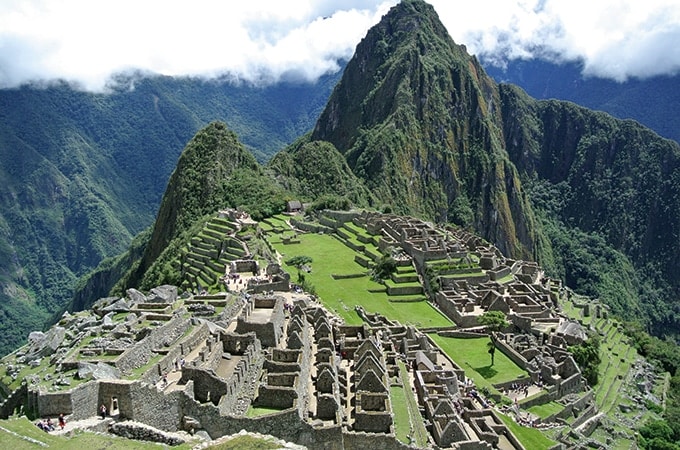  The iconic ruins of Machu Picchu
