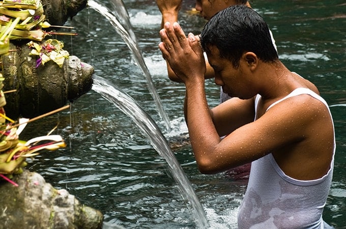 Water Purification Ritual Bali