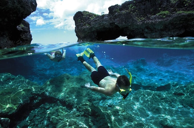 Don't leave Niue without hitting the water