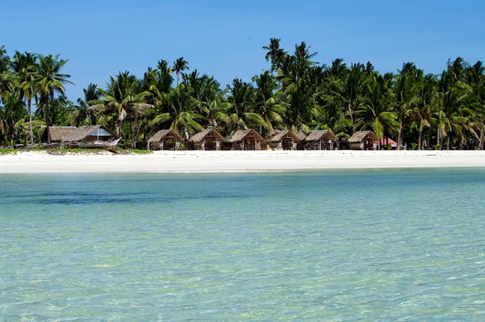 Bantayan Island boasts white sands and clear waters
