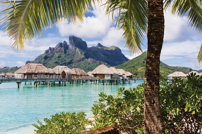 Bora Bora - romantic destinations 2018