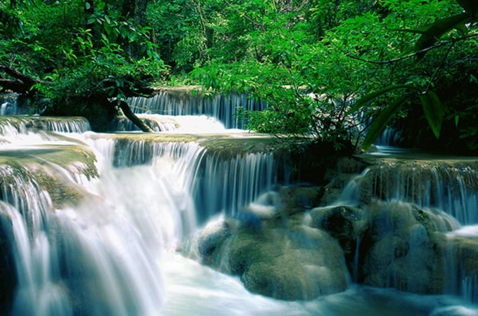  Erawan Waterfall, Thailand