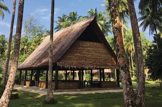 Life is blissfully quiet at Tavanipupu Private Island Resort