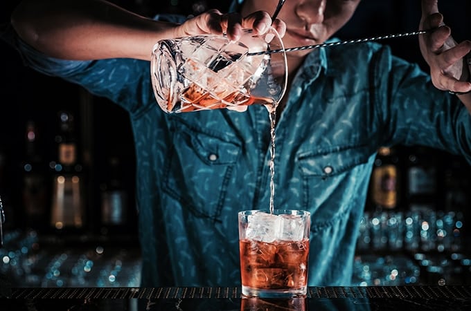 Order yourself a Negroni from Heart Bar