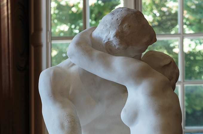 "The Kiss" by Rodin