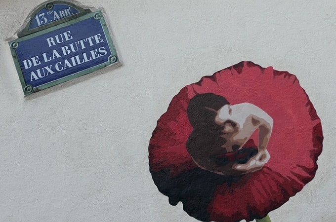 Street art in Butte-aux-Cailles