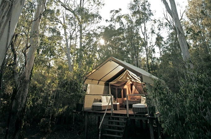 Paperbark Camp offers total seclusion