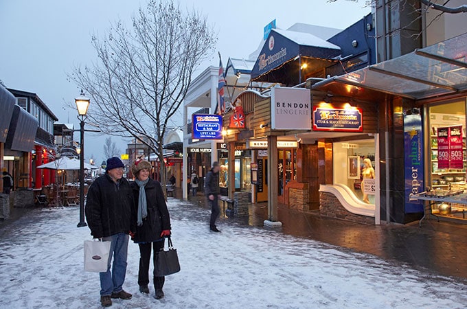  Queenstown Mall in Winter
