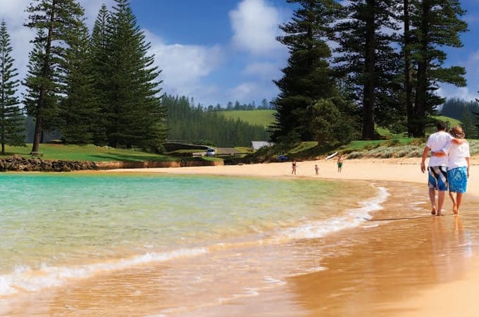 Beach Norfolk Island