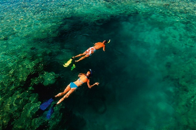 Snorkeling in Samoa