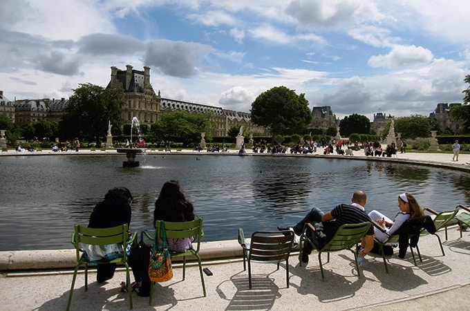 Paris uileries Garden are prime property and in high demand
