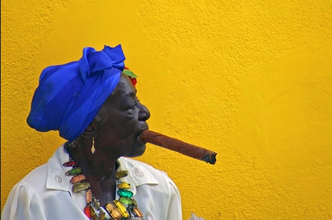 Woman in Cuba