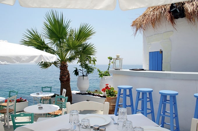 Seaside Restaurant Mykonos