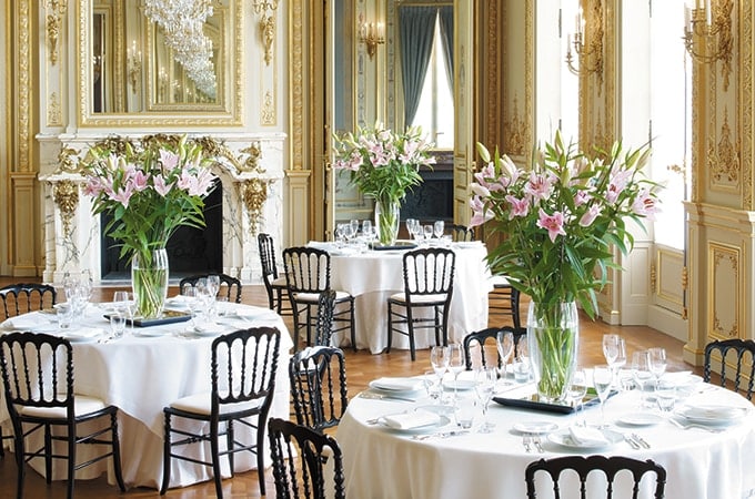 The Grand Salon at the Shangri-La Hotel Paris