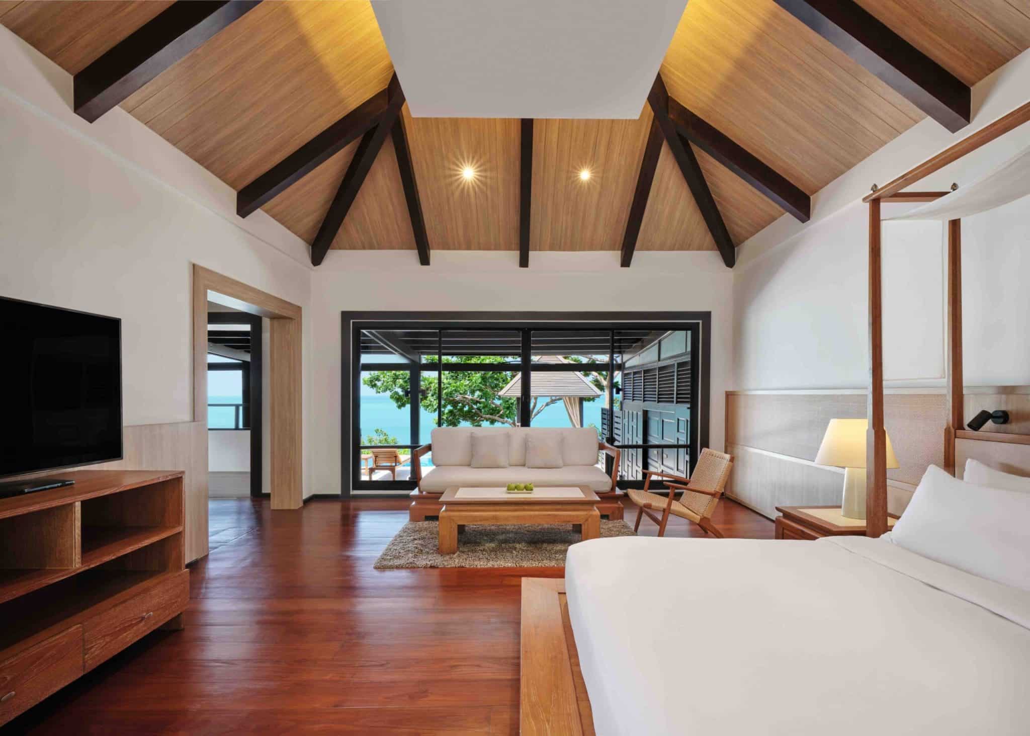 Garrya Tongsai Bay Samui - Akorn Two Bedroom Seafront Pool Villa - Master Bedroom - 1