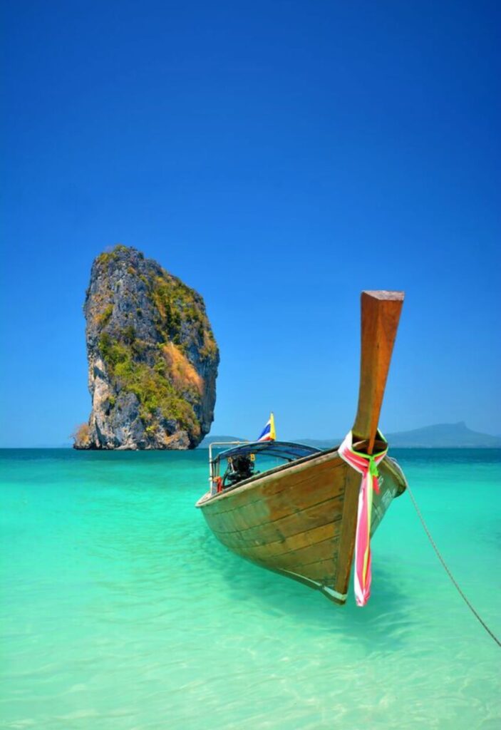 Krabi is a honeymooner's dream destination.