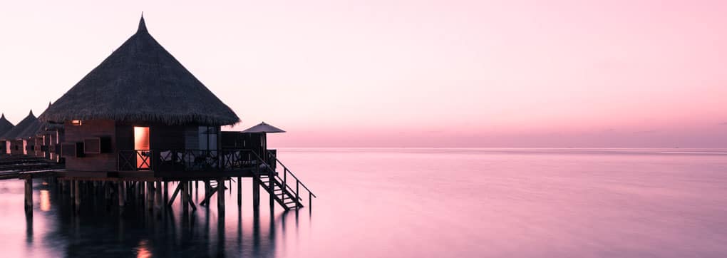 Maldives at Sunset