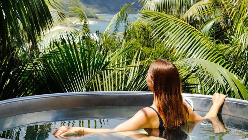 Capella Lodge, breathtaking baths with a view in Australia