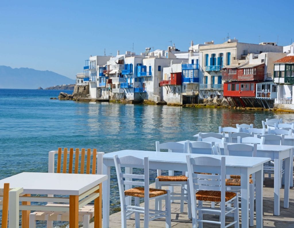 Dining Seaside Mykonos