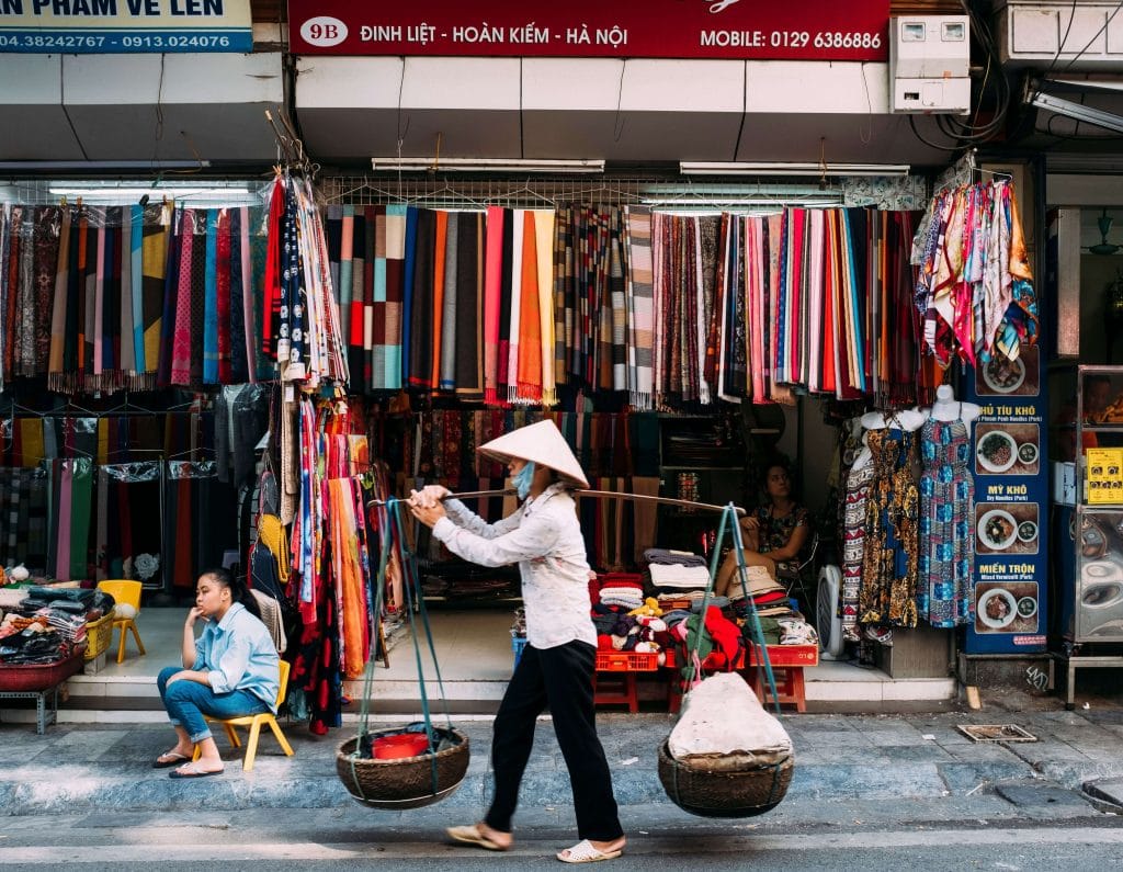 A Street Vendor, Hanoi