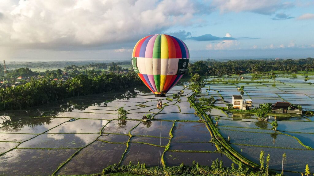 Hot Air Ballon Tanah Gajah Ubud