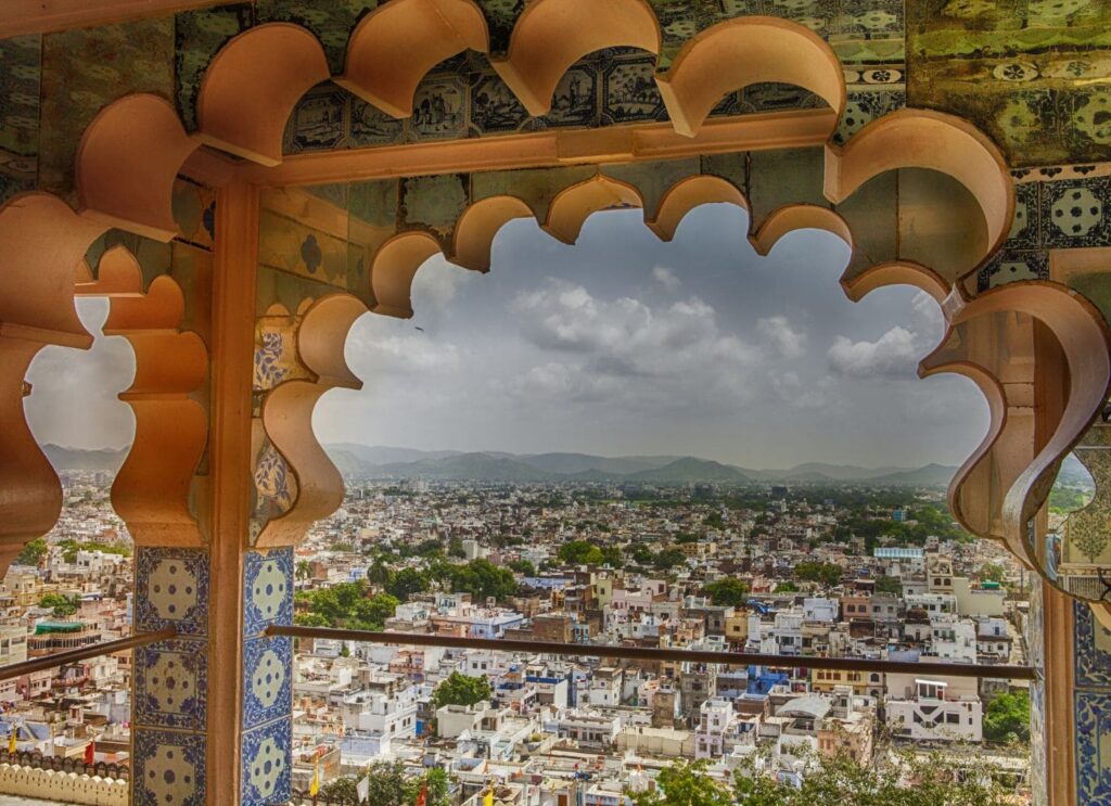 Looking-out-at-Udaipur-from-Cituy-Palace