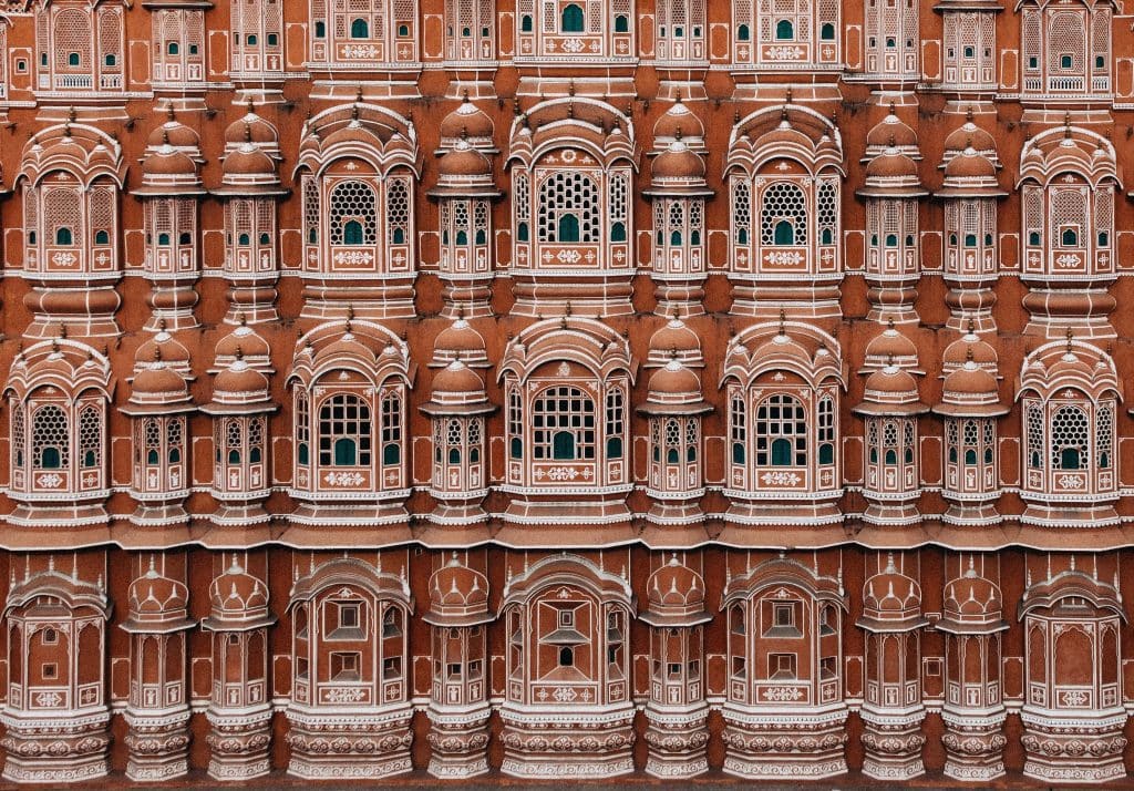 Hawa Mahal, also known as the Palace of Winds
