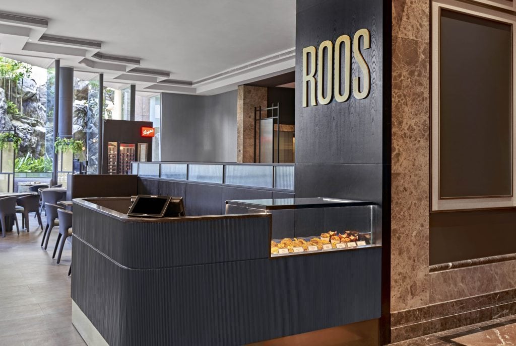 The ROOS restaurant and diner at the Vibe Hotel in Singapore
