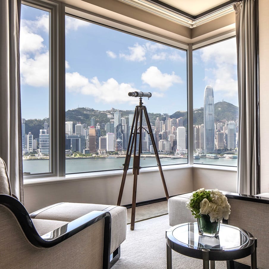 Grand Deluxe Harbourview Suite, Peninsula Hong Kong