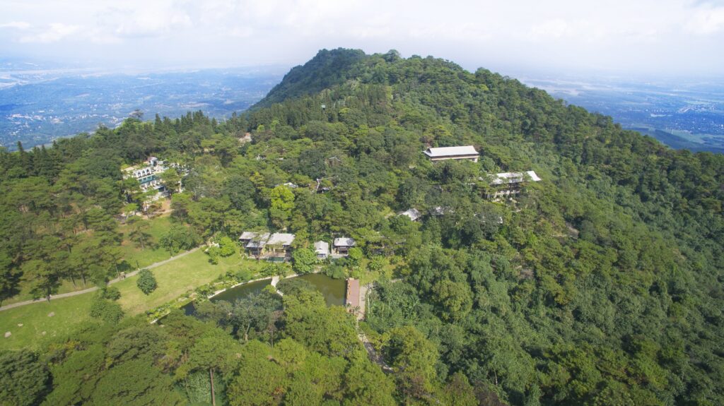 Aerial View Melia Ba Vi Mountain Retreat