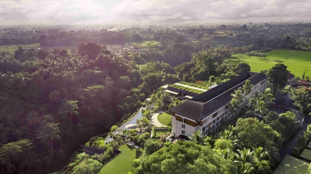 The-Westin-Resort-Spa-Ubud-drone-shot-of-the-whole-vicinity