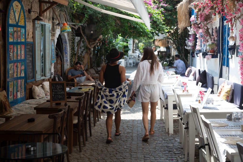 Azamara voyage by Natalie Bannister - Greece Tour sidewalk