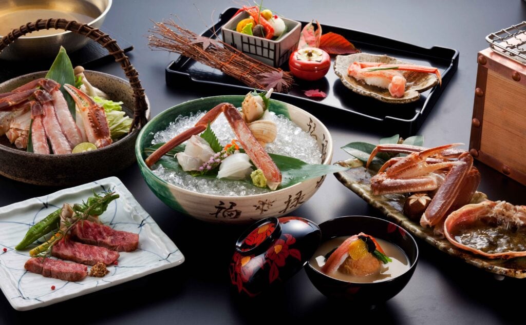 Kaiseki Dinner in Japan