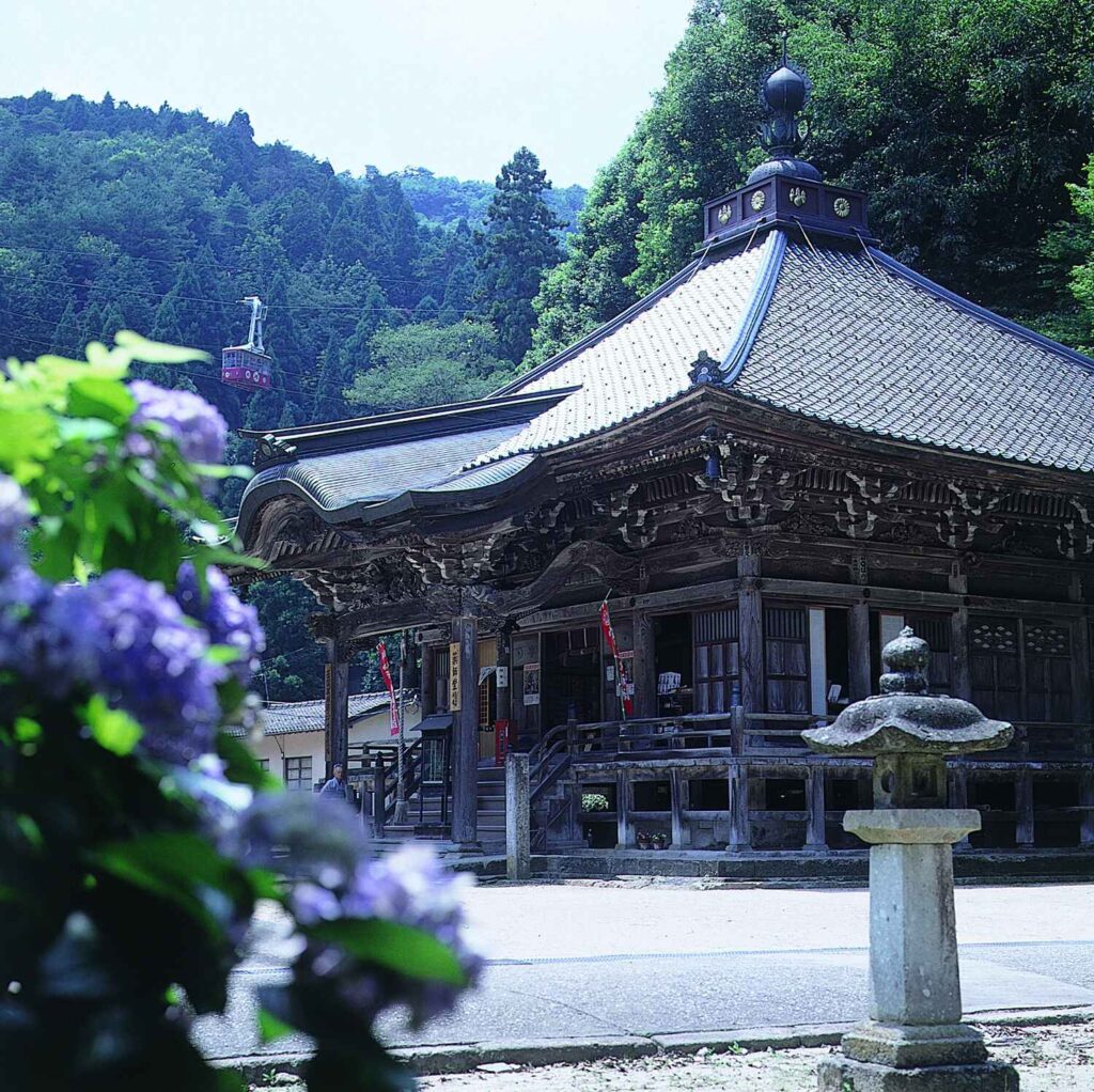Onsenji Temple (738A.D) in Japan