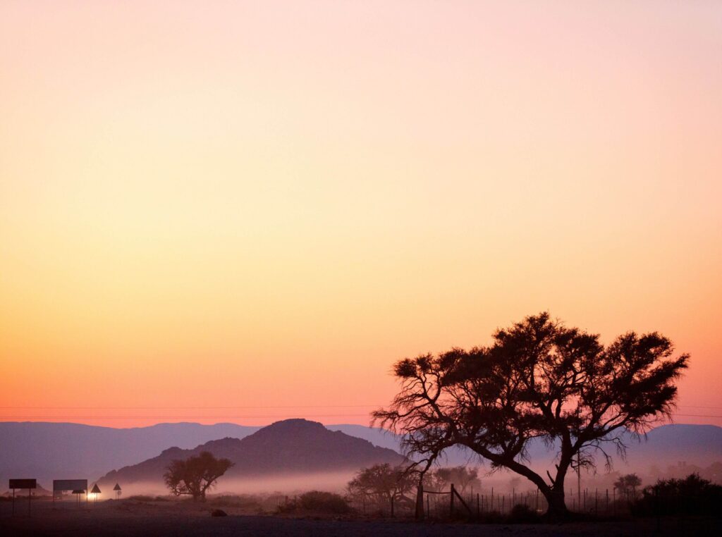 Sunrise at Sesriem Namibia (1)