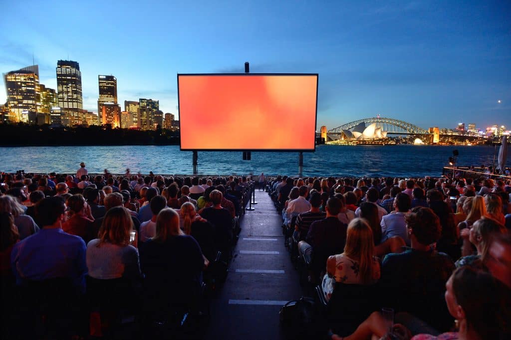 St. George  OpenAir Cinema 2015, Mrs Macquaries Road, Sydney 07.01.2015