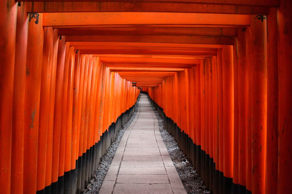 vermillion torii gates Fushimi-InariPeter Gabas- Japan