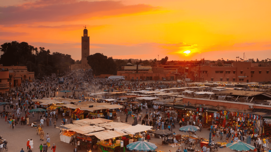 Jamaa El Fna, Marrakesh, Morocco