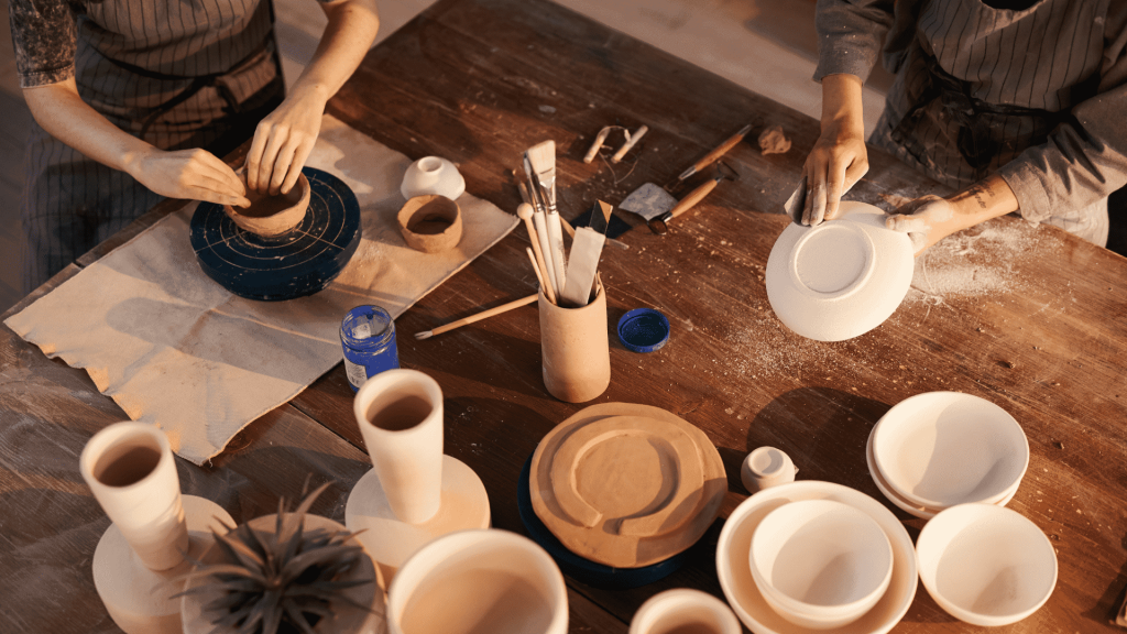 Artisans Working with Ceramics