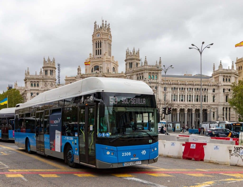 Buses Madrid