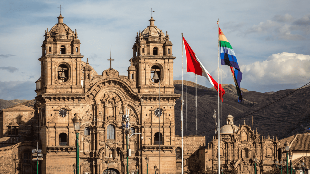 Cathedral of Cusco in Cusco, Peru, South America