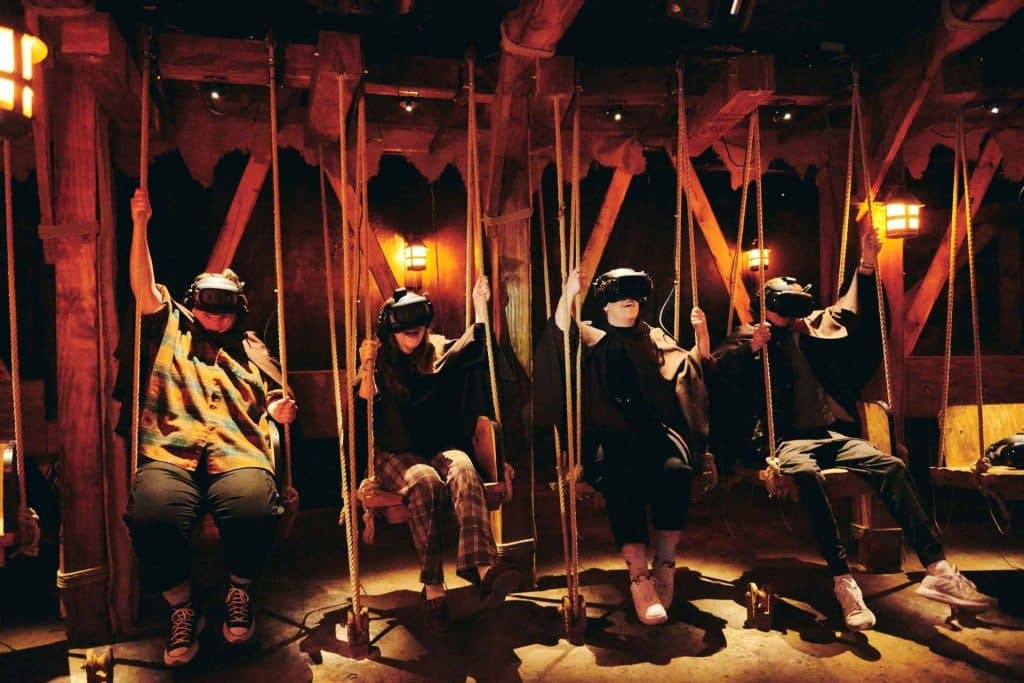 Audiences experience VR at The Gunpowder Plot__Credit Mark Dawson Photography